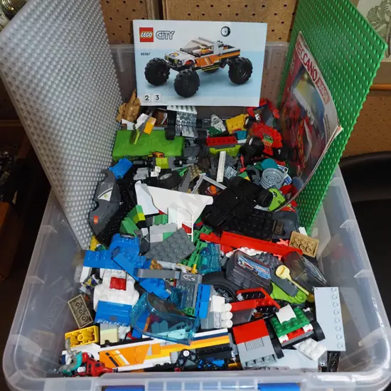 tub of Lego