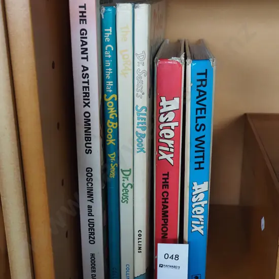 Dr Seuss and Astreix books