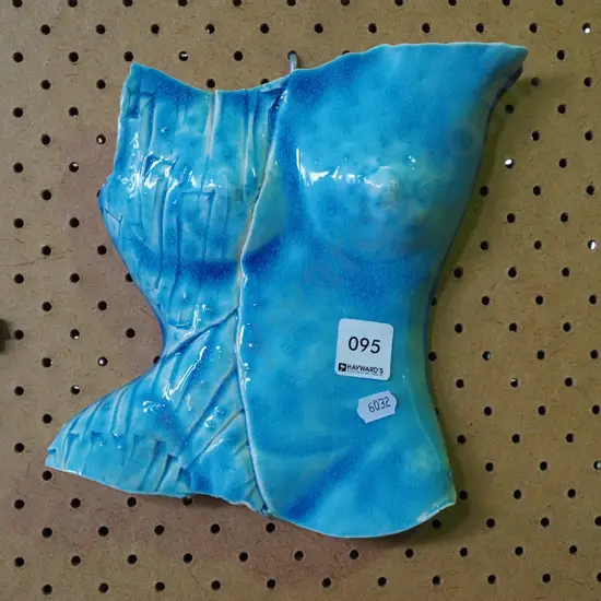 ceramic wall art - female torso