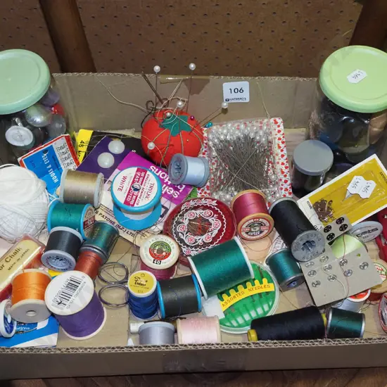 box of sewing accessories 