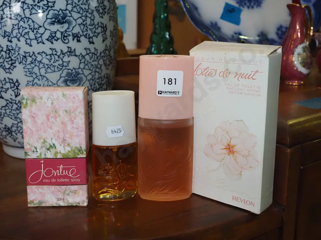 2x perfumes; Lotus de Nuit 75ml, Jontue eau de toilette 30ml Image 1++