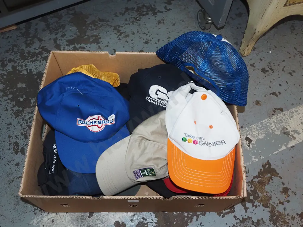 box; various caps Image 1++