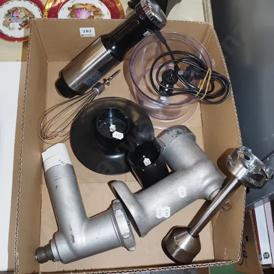 stick blender and attachments, Kenwood mixer mincers 2x