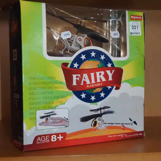 boxed as new old remote control  toy helicopter As Is No Returns