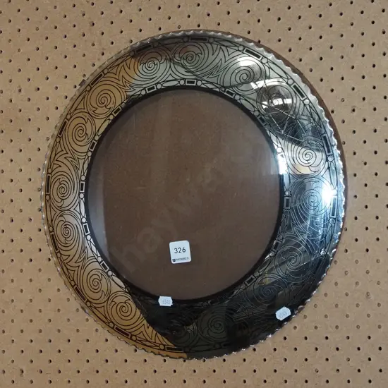 convex mirror framed picture frame