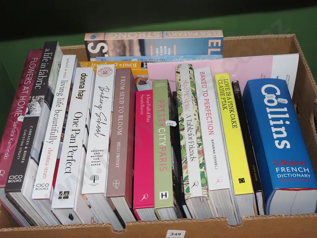 box; cooking and other books Image 1++