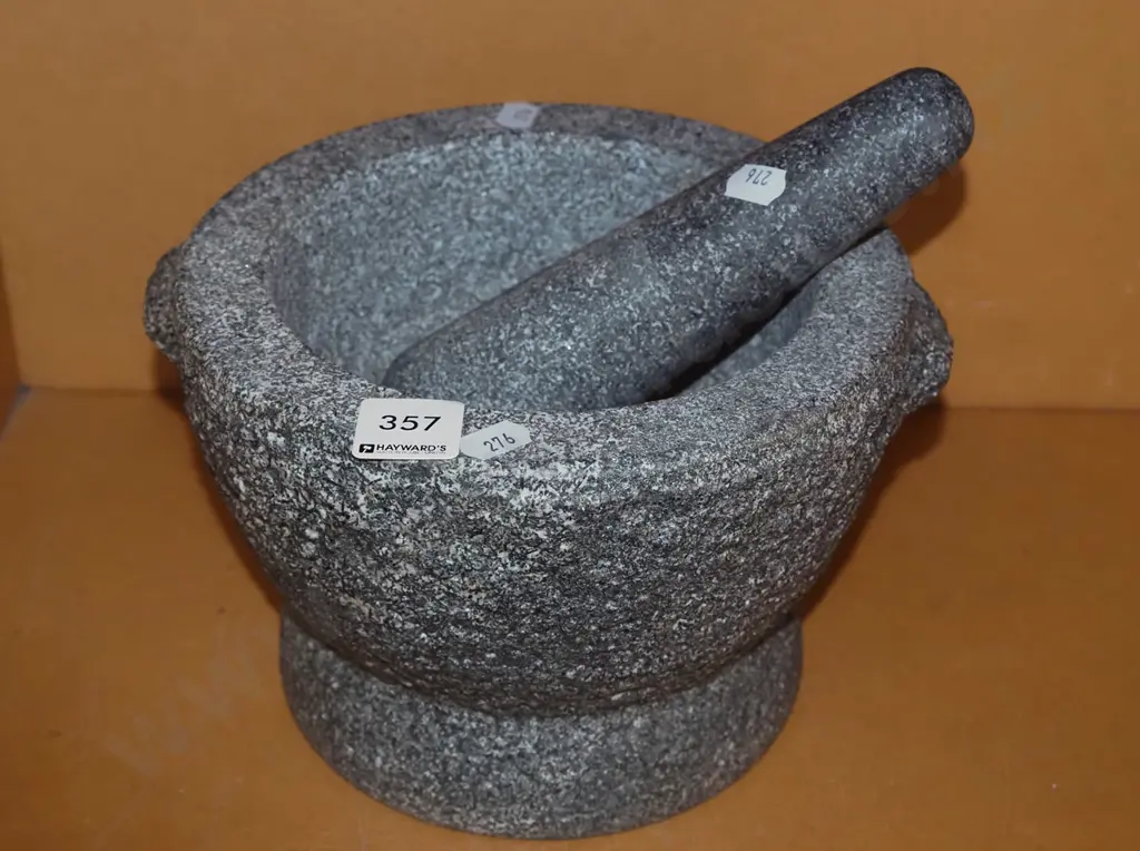 large stone mortar and pestle Image 1++