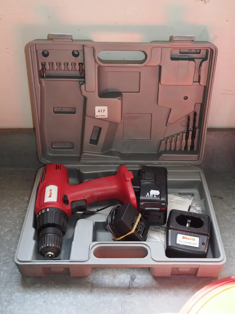 Deepro 18V battery drill Image 1++