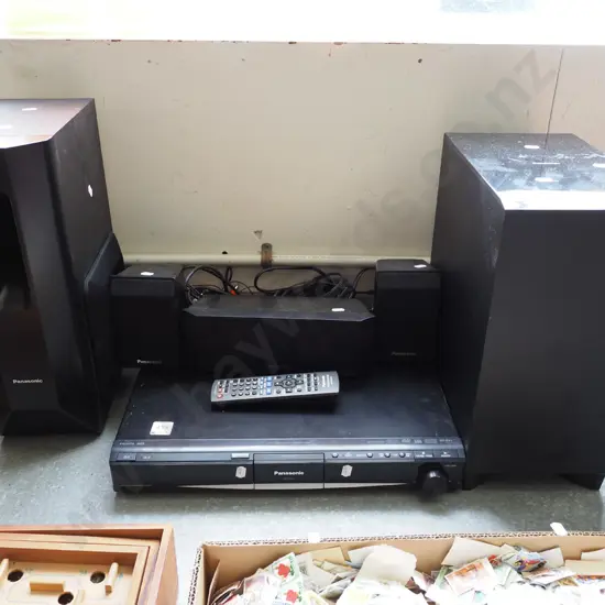 Panasonic DVD home theatre system