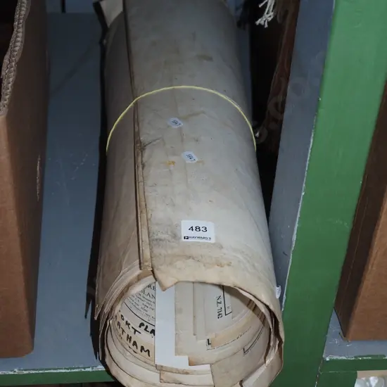 roll of marine charts