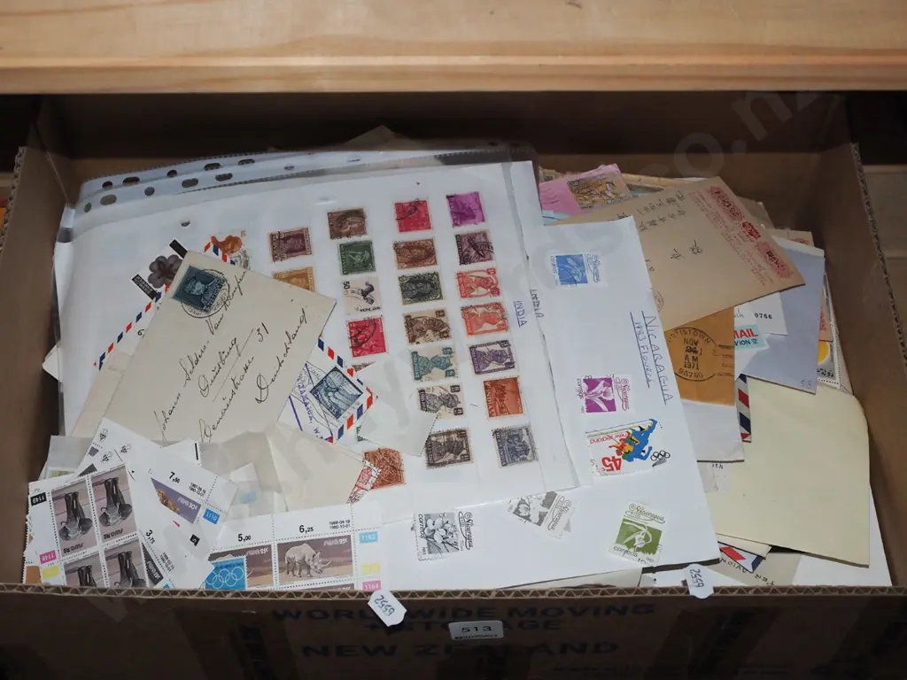 box of stamps Image 1++