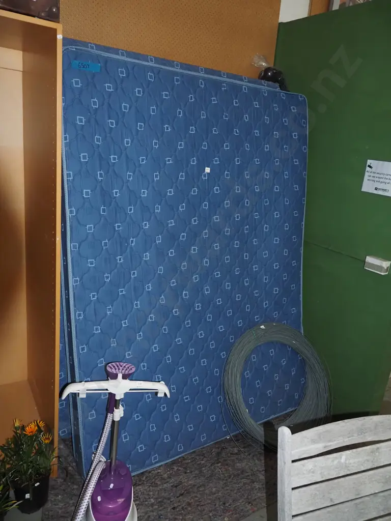 queen bed base mattress and headboard Image 1++