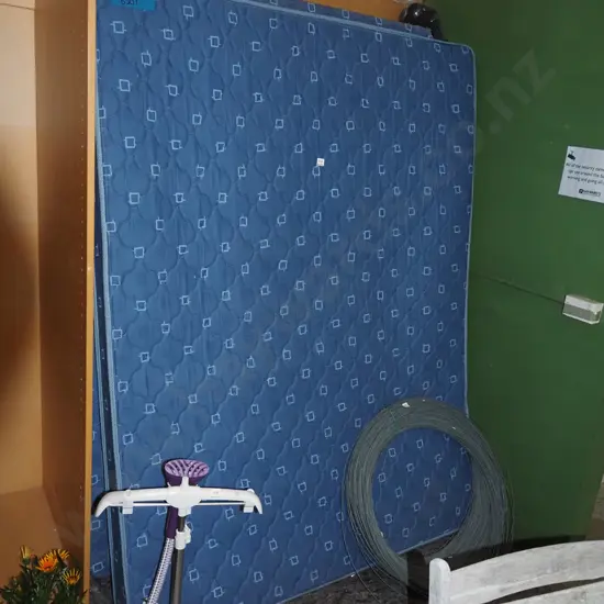 queen bed base mattress and headboard