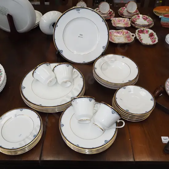 Royal Doulton Princeton plates, bowls, cups etc