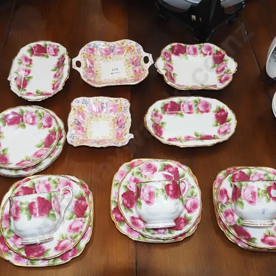Royal Albert Serena plates, cups, saucers etc