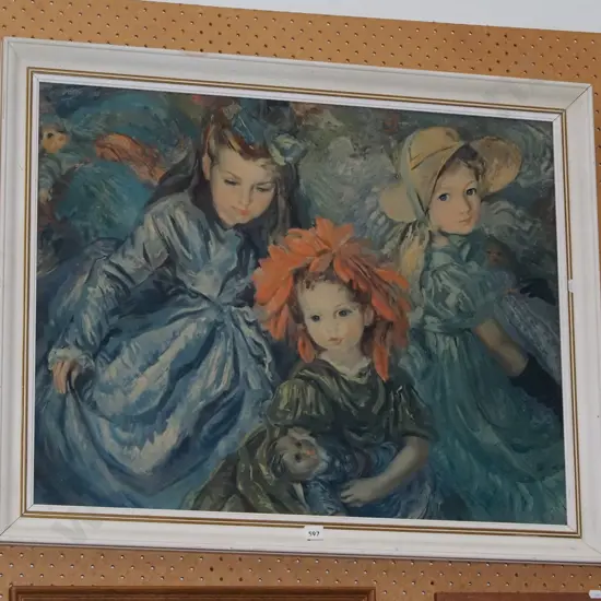 framed print - girls