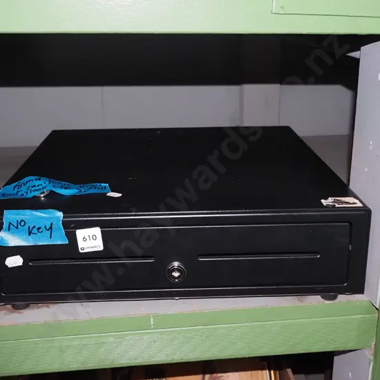 till drawer - key snapped off in lock