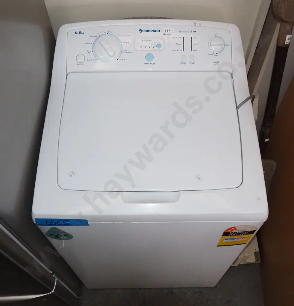 Simpson 5.5kg top loader machine Image 1++