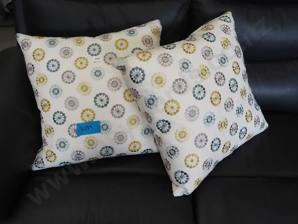 2x cushions needlework Image 1++