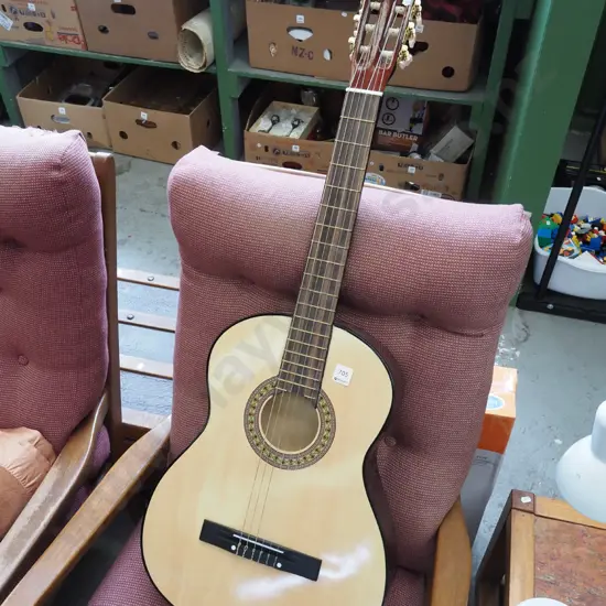 DDI brand acoustic guitar - fret ends need attention, very sharp, need filing