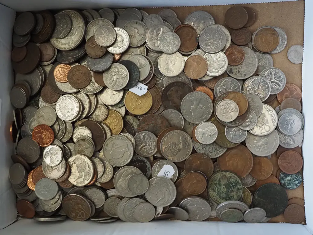tray of coins Image 1++