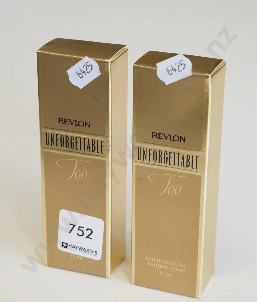 2x boxed Revlon Unforgettable Too eau de toilette 11ml Image 1++