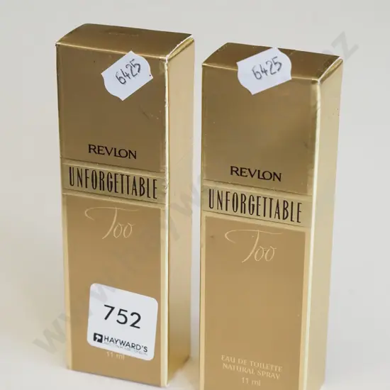 2x boxed Revlon Unforgettable Too eau de toilette 11ml