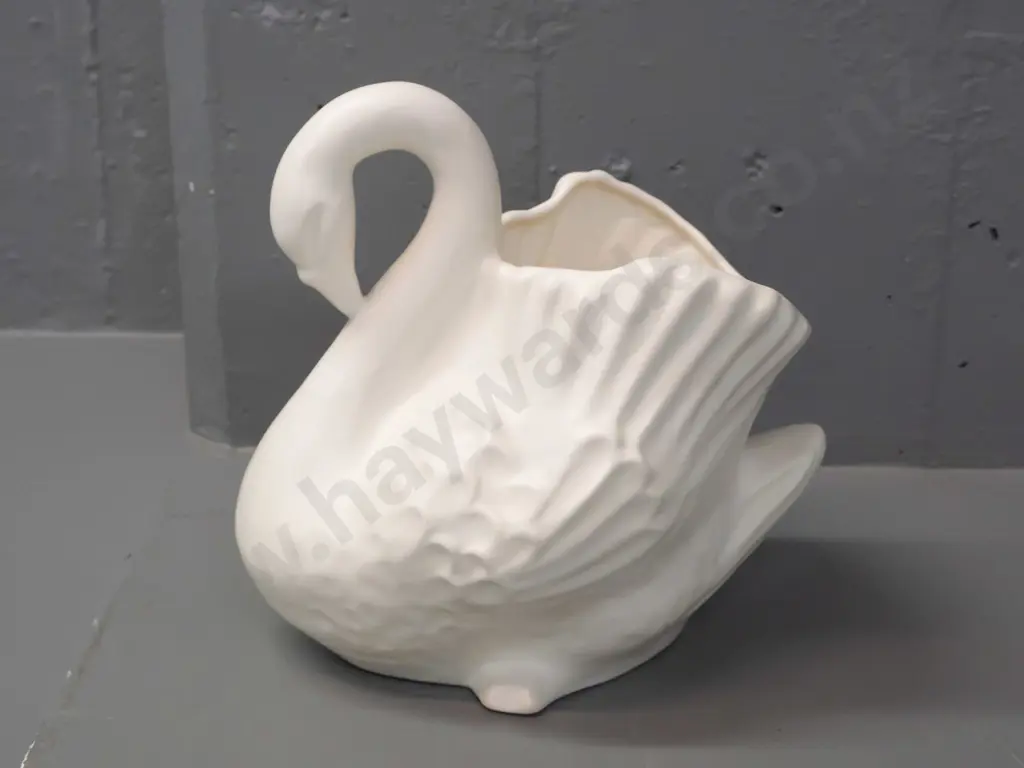 large Crown Lynn male swan No ".170." - has a few minor marks and scratches H-235 L-240 Image 1++