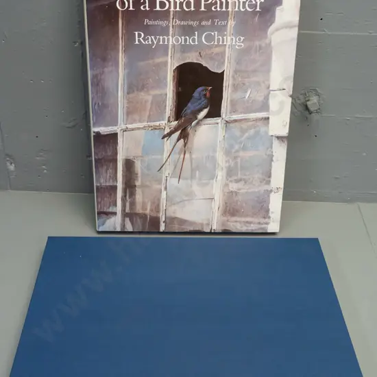 slip-cased book - Raymond Ching - Studies and Sketches of a Bird Painter