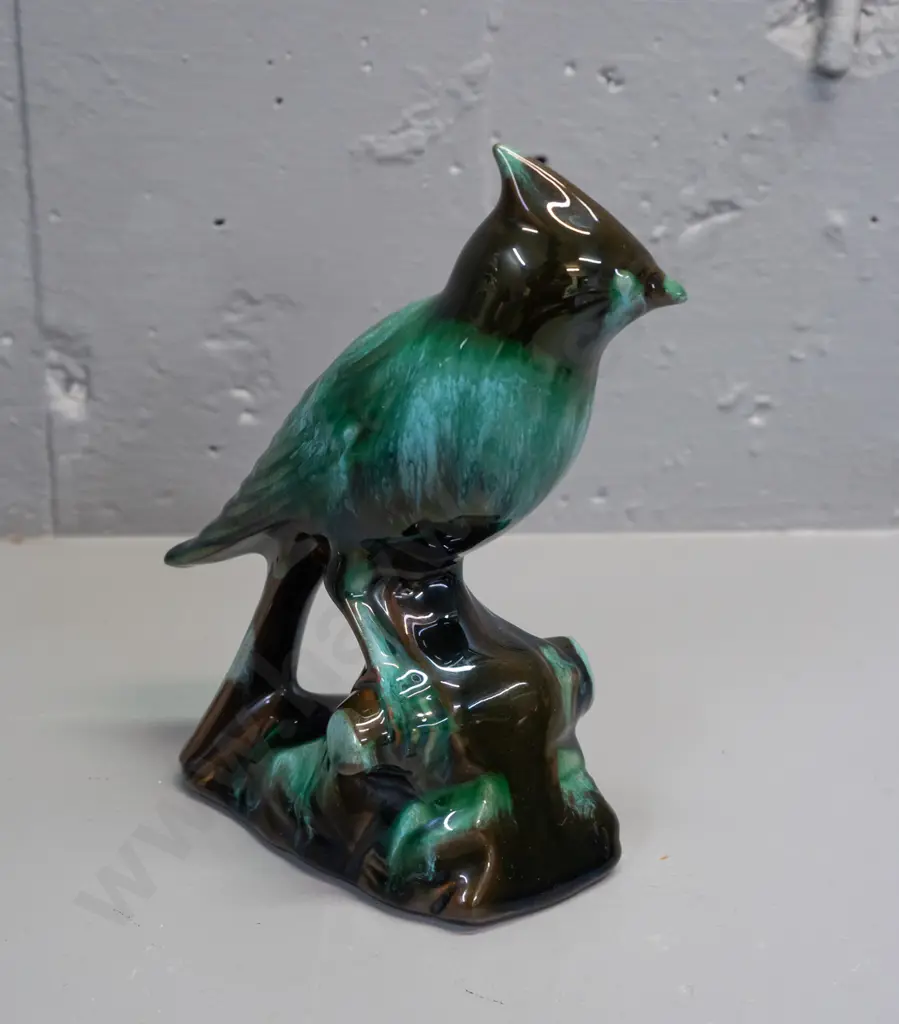 Blue Mountain pottery cardinal bird figure H-185 Image 1++