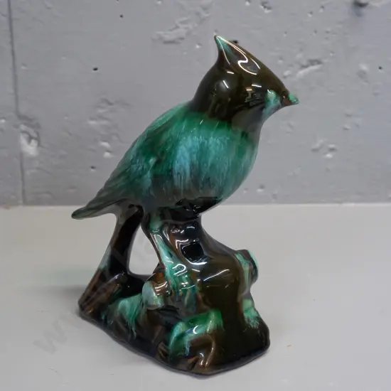 Blue Mountain pottery cardinal bird figure H-185