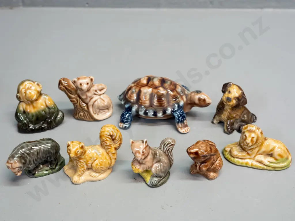 9 Wade whimsies animal figures - monkey, bear, lion, turtle etc. Image 1++