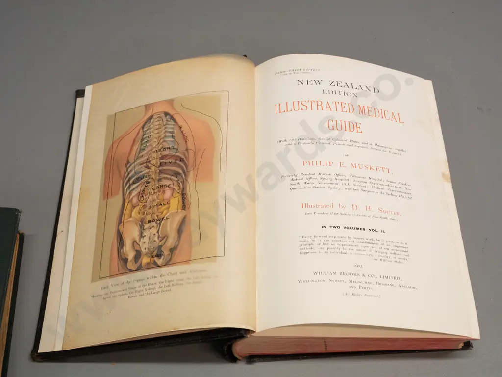 4x Medical books, NZ edition of the illustrated medical guide, Theory & Practice of Surgery, Image 1++