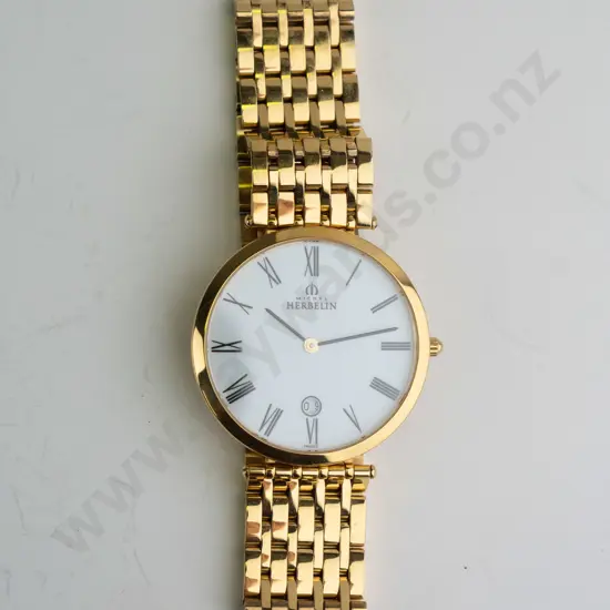 Michel Herbelin men's wristwatch (Swiss) - good running order