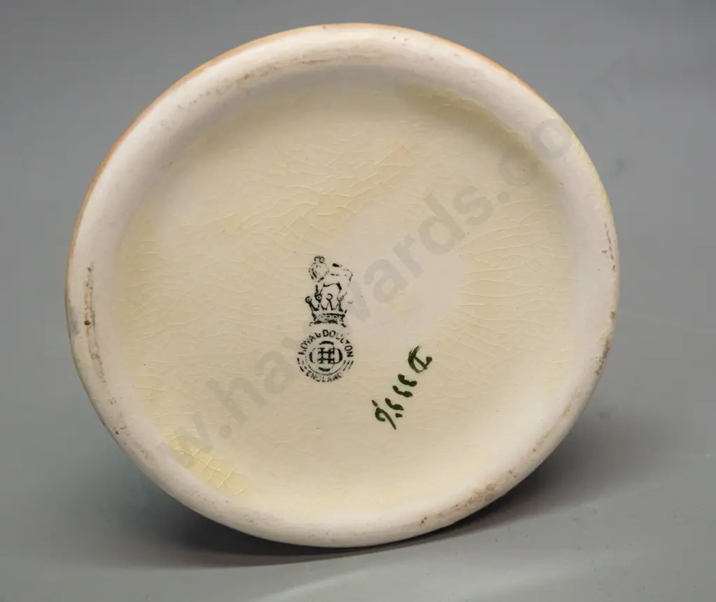 vintage Royal Doulton hat pin holder - shepherd with crook. H-145 Image 1++