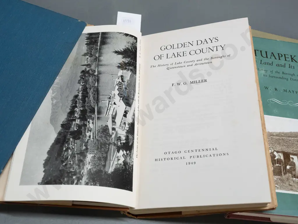 4 books - Golden Days of Lake Country, Tuapeka The Land and its People, East of Rock & Pillar Winston Churchill speeches Image 1++