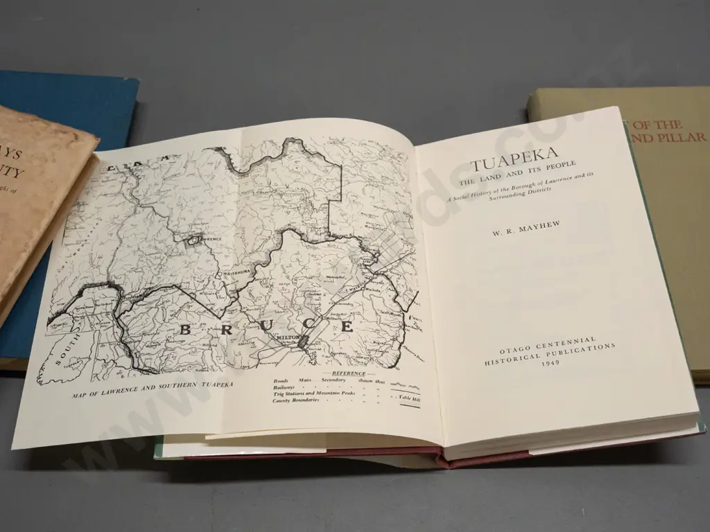 4 books - Golden Days of Lake Country, Tuapeka The Land and its People, East of Rock & Pillar Winston Churchill speeches Image 1++