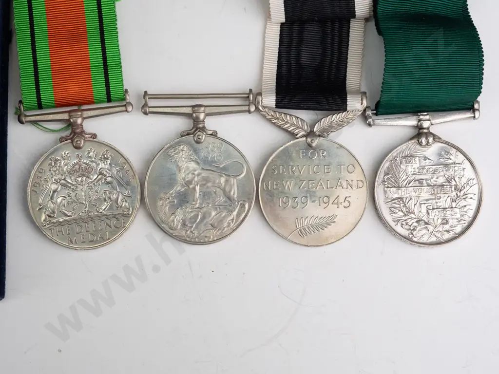 tray of assorted military service and other medals Image 1++