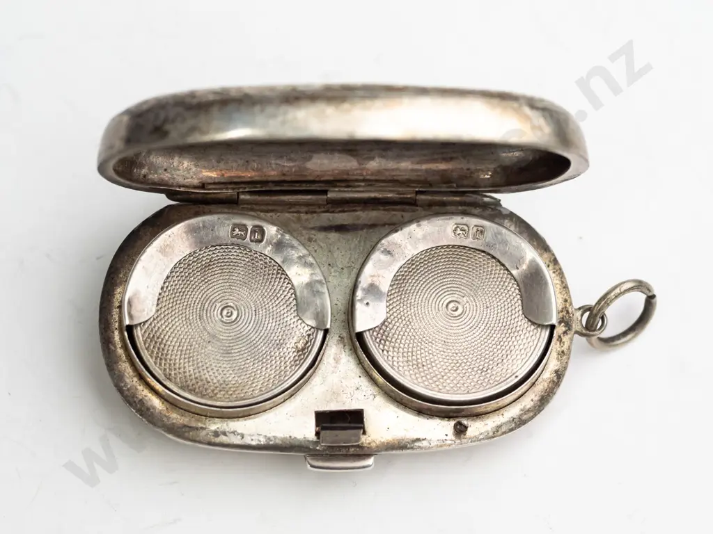 sterling silver sovereign case stamped lion, i Image 1++