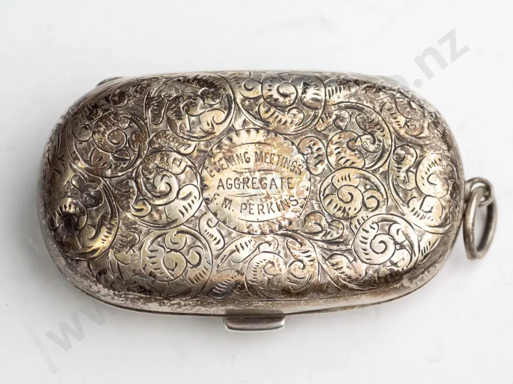 sterling silver sovereign case stamped lion, i Image 1++