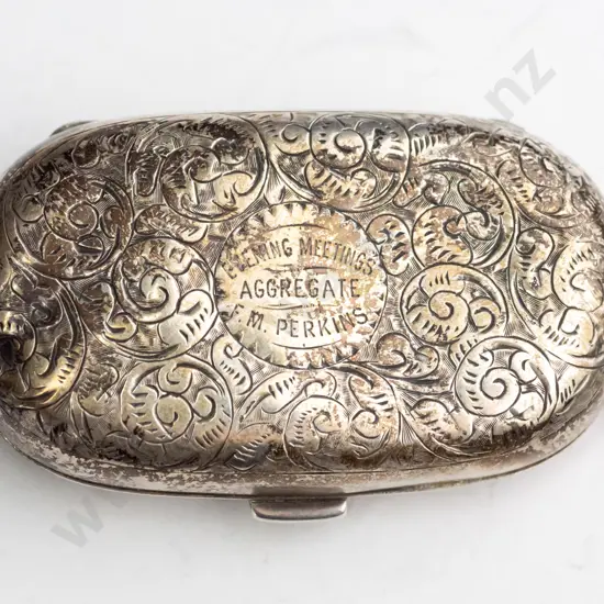 sterling silver sovereign case stamped lion, i