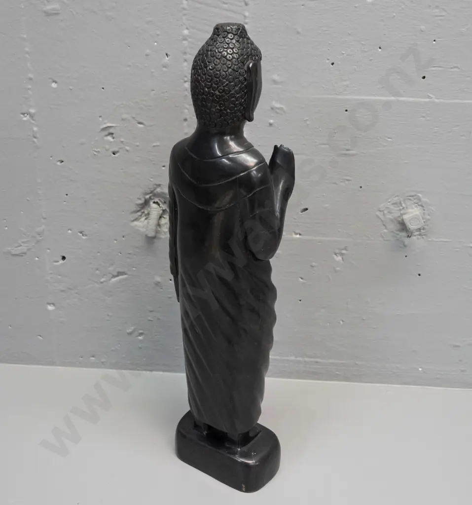 carved hardwood  priest or disciple figure - a few minor surface cracks H-390 Image 1++