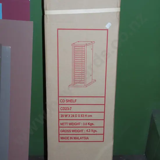 yet to be assembled CD tower