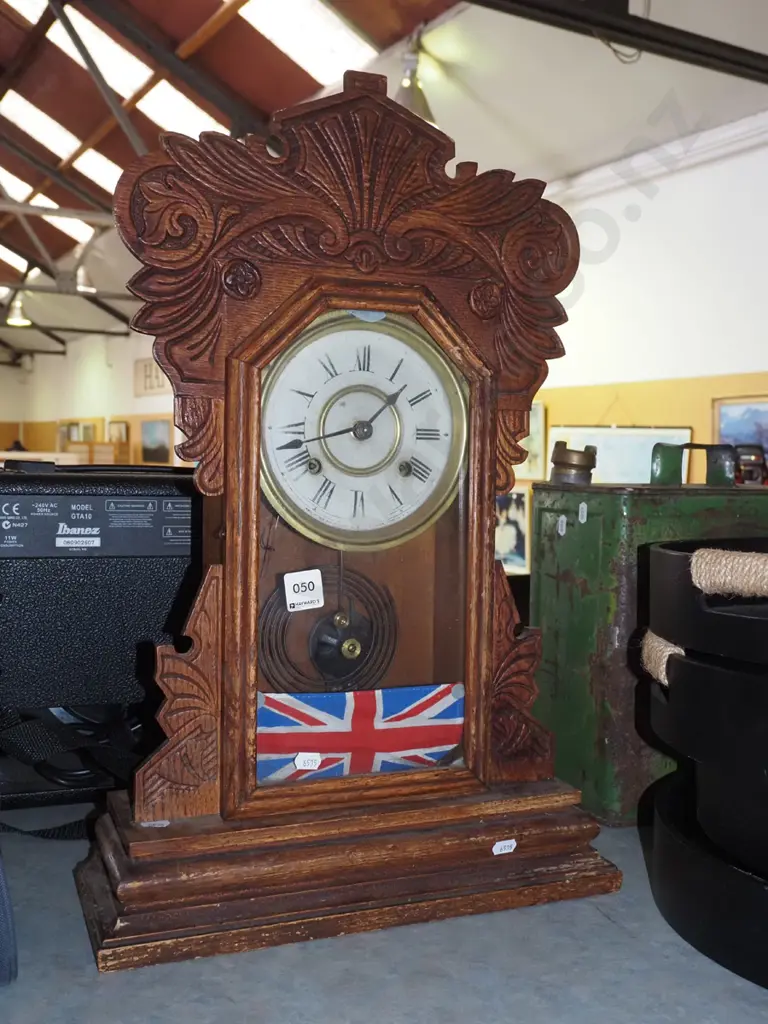 Ansonia pendulum mantle clock Image 1++