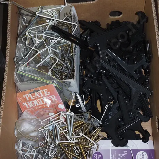 box; plate racks, plate wires etc