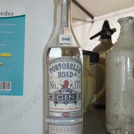 700ml bottle  of Portobello Road gin