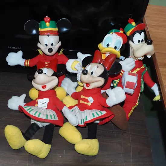 various Disney toys