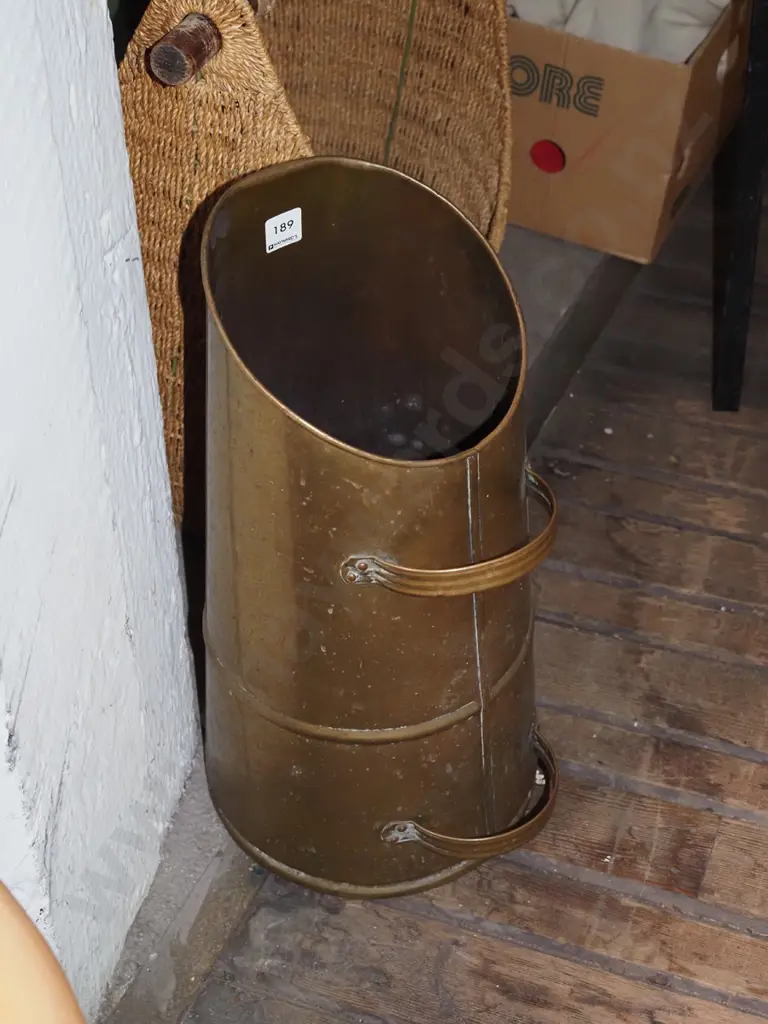 brass coal scuttle Image 1++