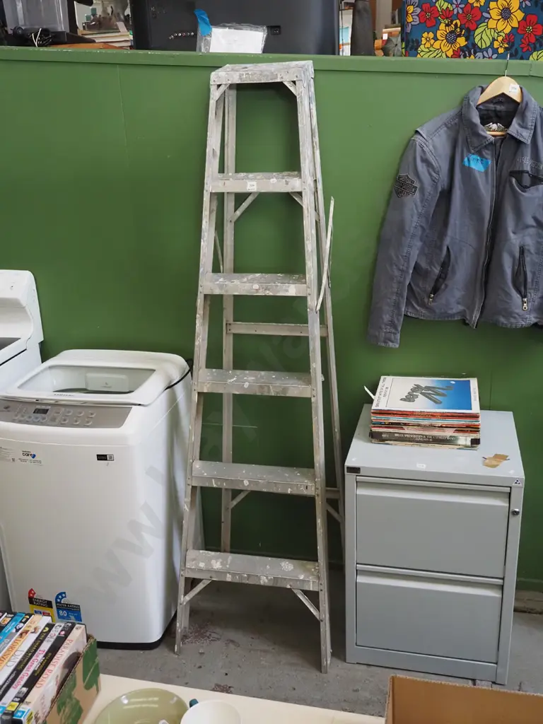 5 step alumium ladder Image 1++