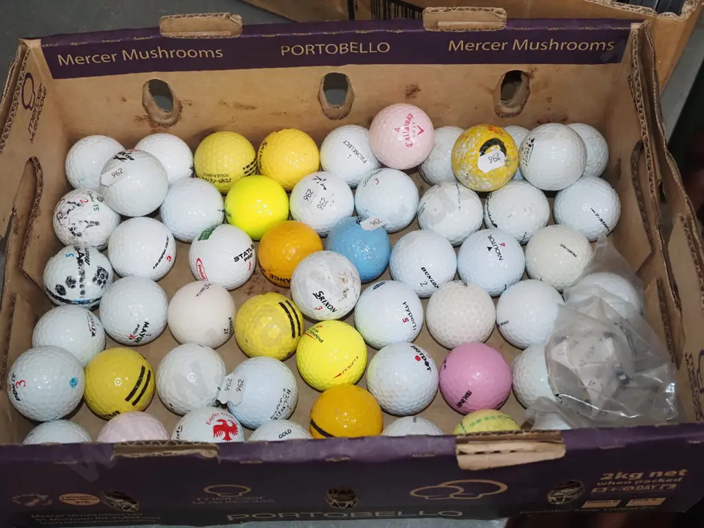 box of golf balls Image 1++